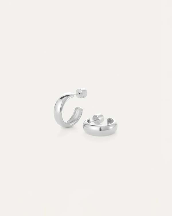 Jenny Bird Staple Hoops Small Earrings Jenny Bird Staple Hoops Small Earrings