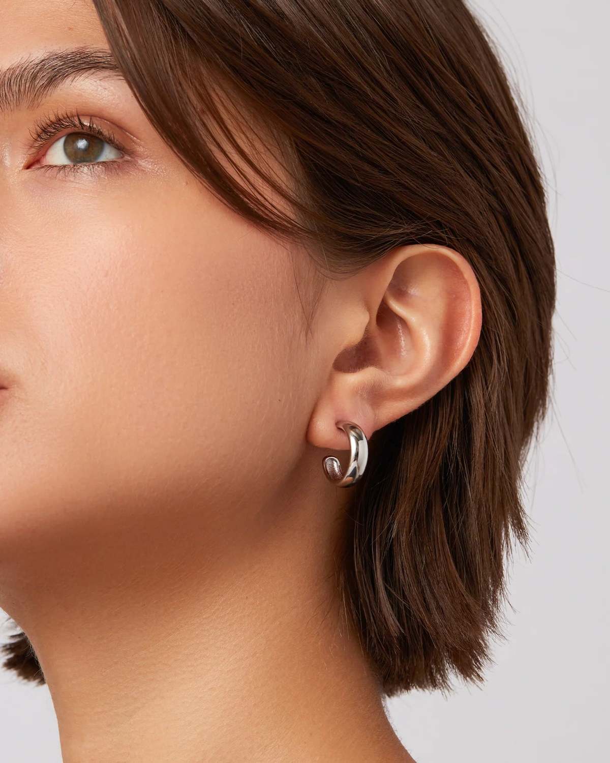 Jenny Bird Staple Hoops Small Earrings - Image 2 of 5