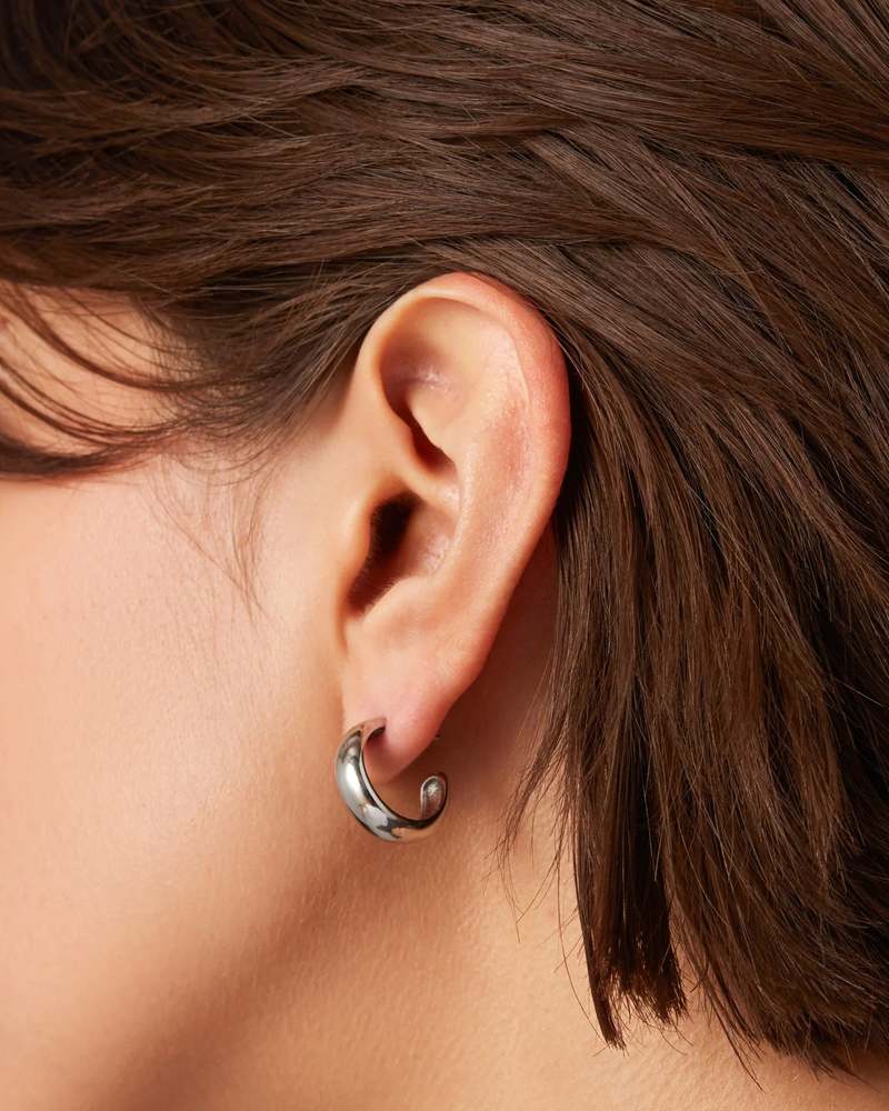 Jenny Bird Staple Hoops Small Earrings