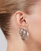 Jenny Bird Staple Hoops Small Earrings - Thumbnail 4
