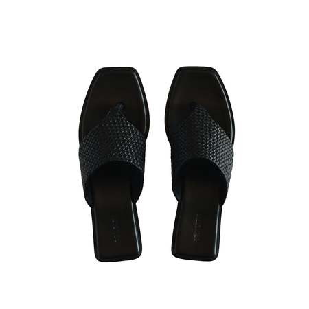Pre-loved] Dimissianos & Miller Leather Glove Slides | Garmentory