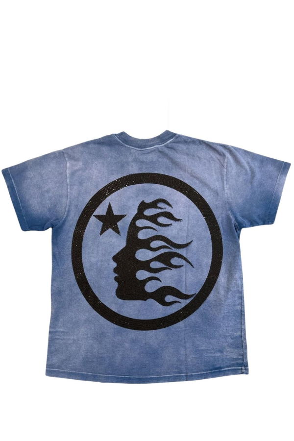 Hellstar Classic Logo T-Shirt - Blue