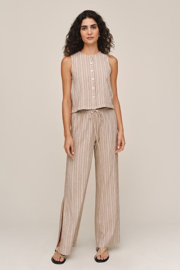 Bella Dahl Side Slit Beach Pant