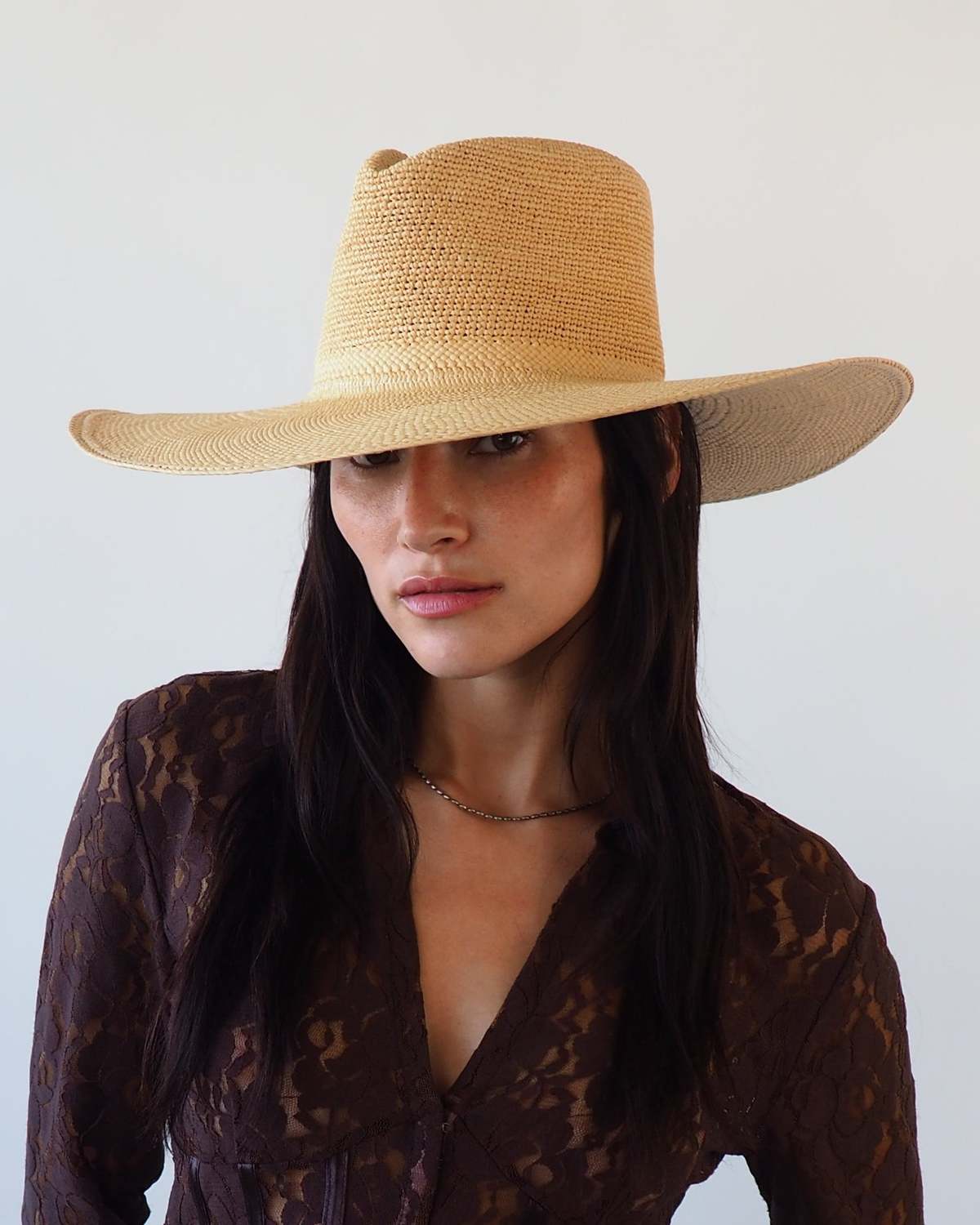 Clyde Caro Crochet Top Hat - Image 2 of 8