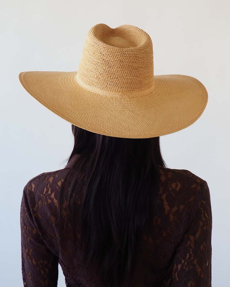 Clyde Caro Crochet Top Hat