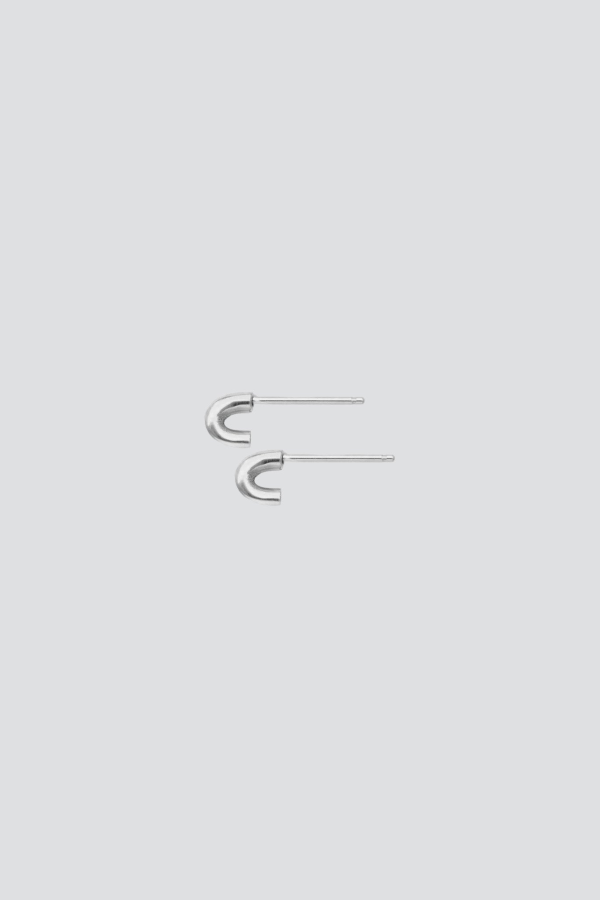 Fay Andrada Silver Kavio Studs Earrings