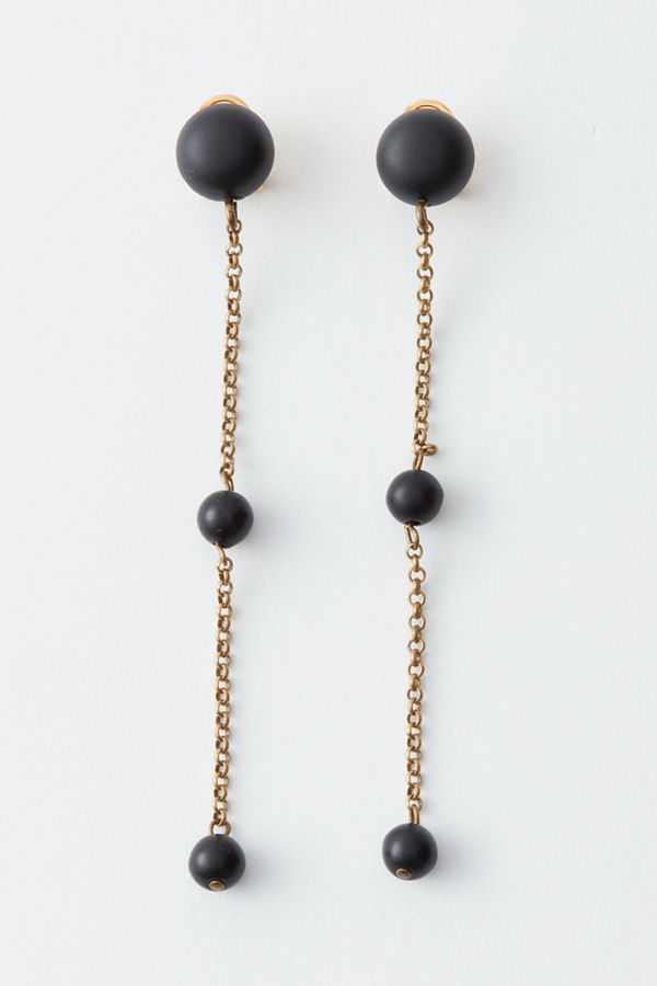 Rachel Comey Morse Matte Earrings - Black