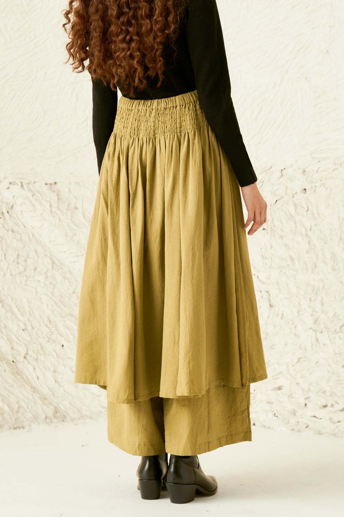 Marne Rue Pants - Olive Stone - Image 3 of 6