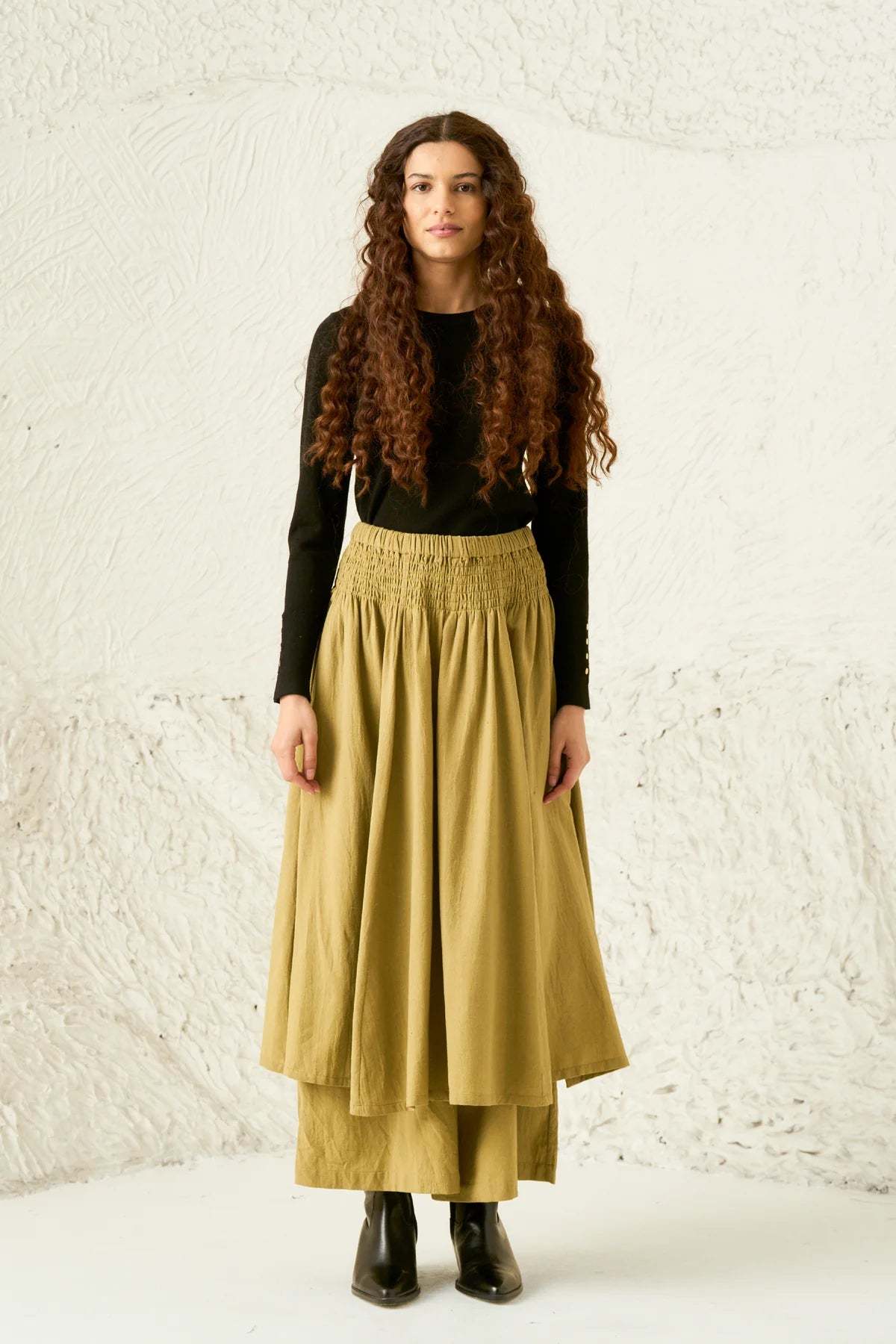 Marne Rue Pants - Olive Stone - Image 4 of 6