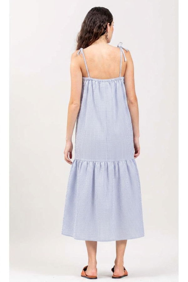 Toit Volant Zoe Dress in Stripes