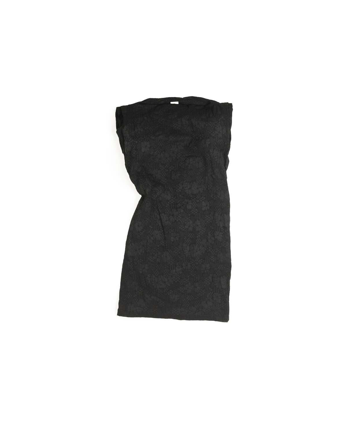 LWN Pinch Shift Floral Textured Cotton Dress - Image 1 of 9