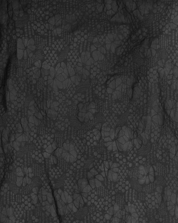 LWN Pinch Shift Floral Textured Cotton Dress