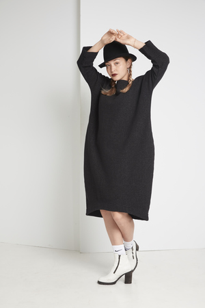 Black Crane Bud Dress Black Crane Bud Dress