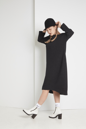 Black Crane Bud Dress Black Crane Bud Dress