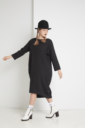 Black Crane Bud Dress Black Crane Bud Dress