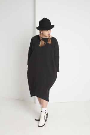 Black Crane Bud Dress Black Crane Bud Dress