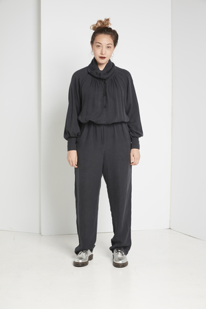 Black Crane Gathered Jumpsuits Black Crane Gathered Jumpsuits
