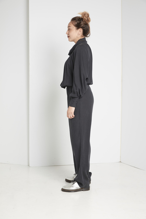 Black Crane Gathered Jumpsuits Black Crane Gathered Jumpsuits