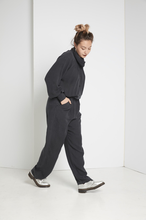 Black Crane Gathered Jumpsuits Black Crane Gathered Jumpsuits