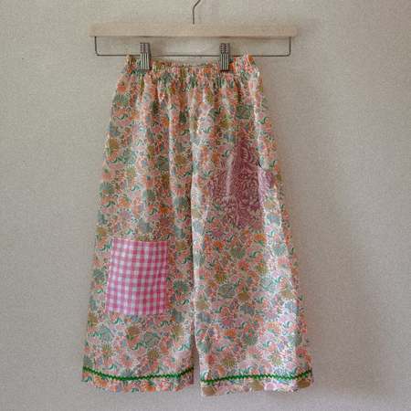 kids Misha & Puff Rib Longies - Rose Gold | Garmentory