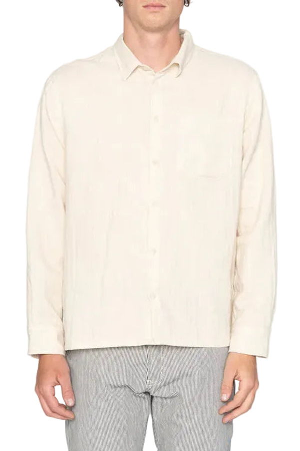 Naked & Famous True Shirt - Bone