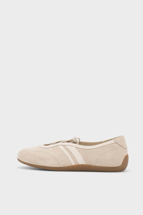 Vagabond Hollie Sneakerina Flat - Off White