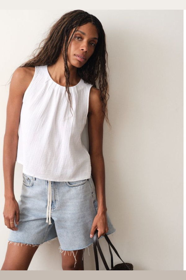 Marine Layer Serena High Neck Tank