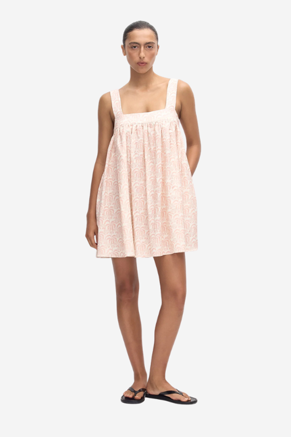 Matteau Babydoll Linen Mini Dress