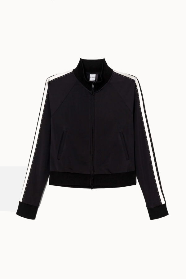 RE/DONE Chloe Track Jacket - Black