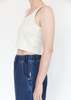 First Rite Crop Pointelle Scoop Tank - Thumbnail 4
