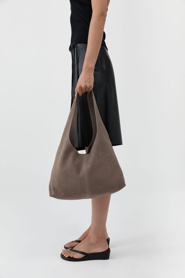 St. Agni Suede Soft Bag
