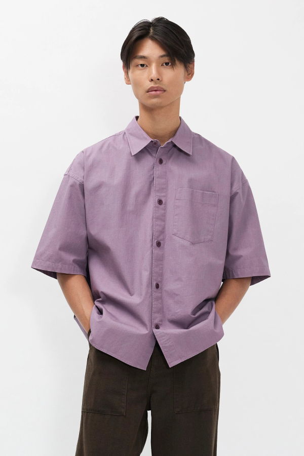 Norse Projects Espevik Oversized Faded Pigment Dyed SS Shirt