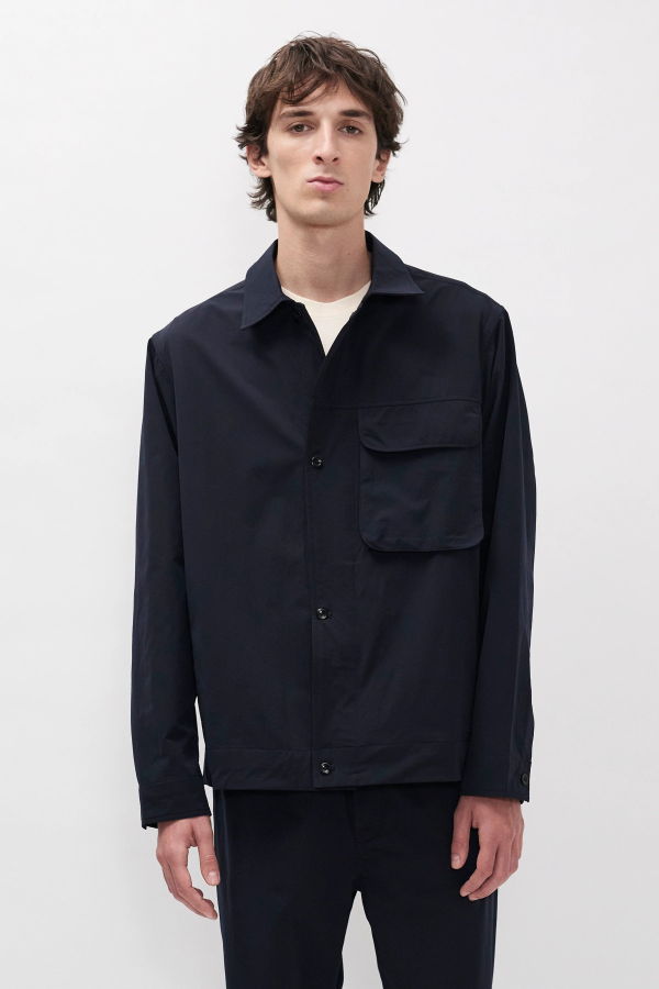Norse Projects Mols Commuter Overshirt - Dark Navy