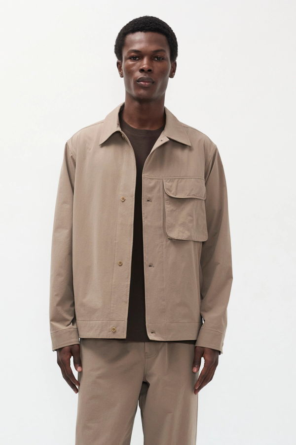Norse Projects Mols Commuter Overshirt - Walnut