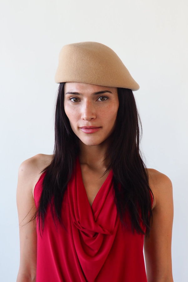 Sazy Hat in Camel Wool