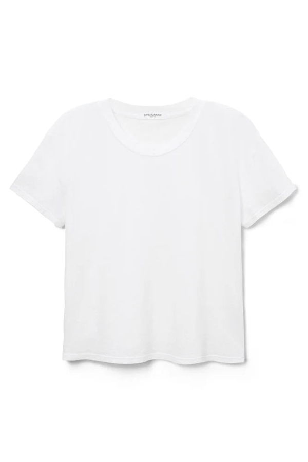 PERFECTWHITETEE Harley White Crew Tee