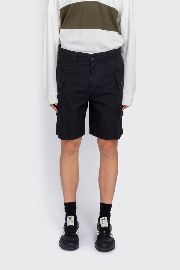 Margaret Howell MHL Cargo Pocket Shorts - Black