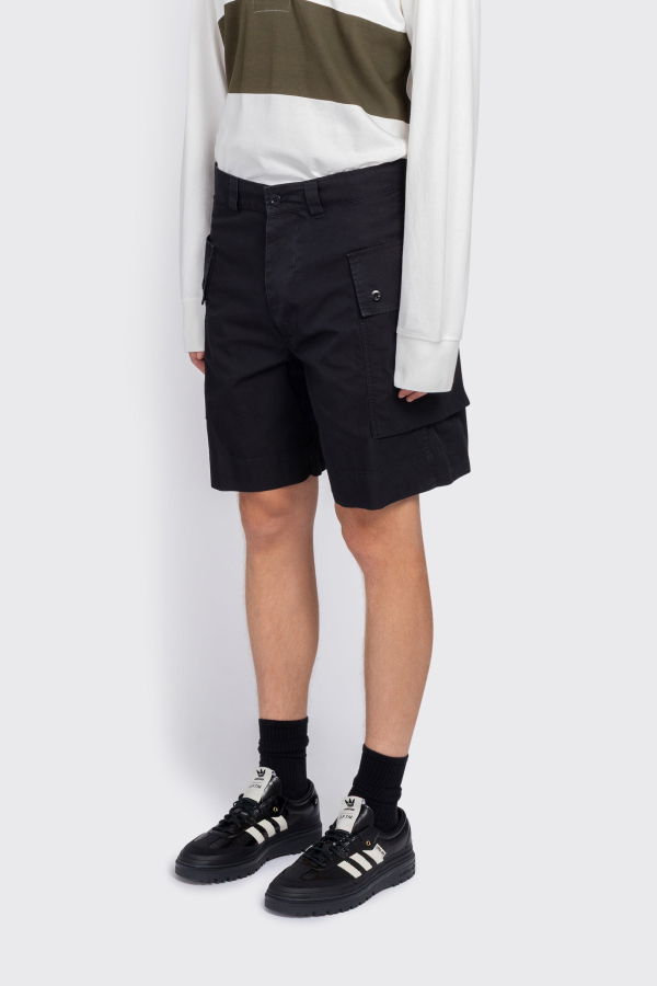 Margaret Howell MHL Cargo Pocket Shorts - Black