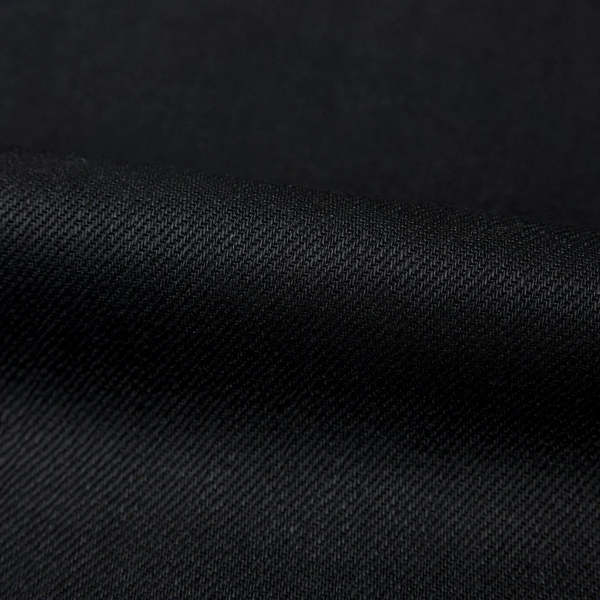 Naked & Famous Strong Guy Solid Black Selvedge Jeans