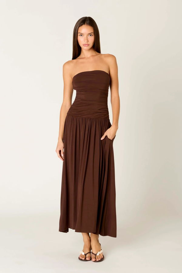 NIA Viscose Santal Dress