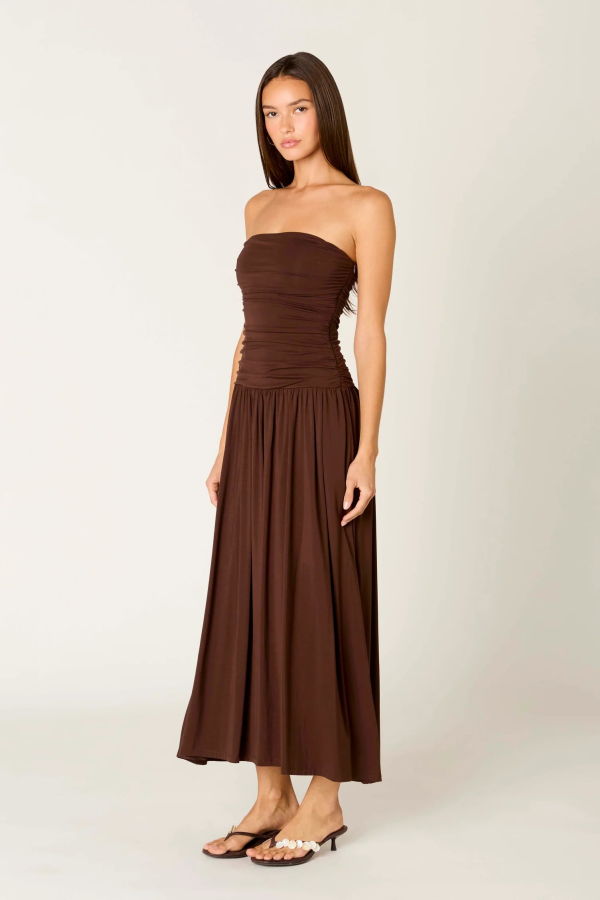 NIA Viscose Santal Dress