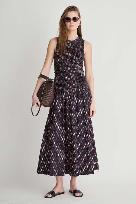 apiece apart pacifica maxi dress Apiece Apart Pacifica Maxi Dress - Black Potpourri