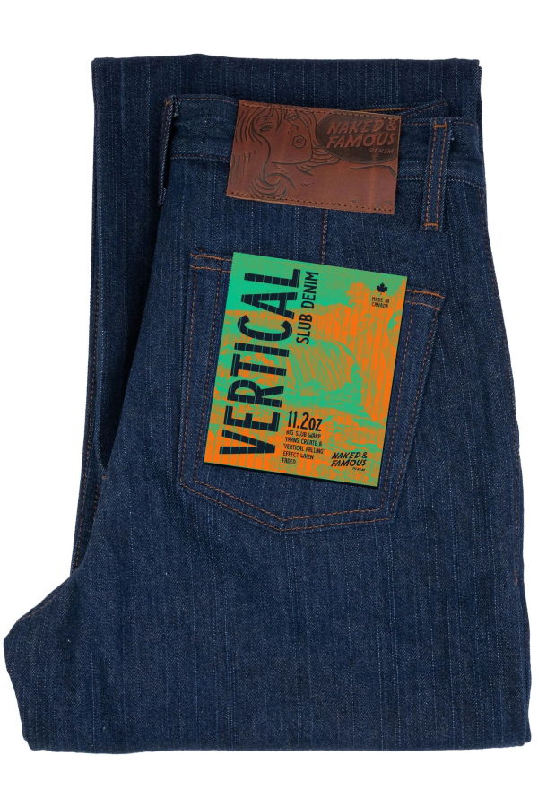 Naked & Famous Pleated Trouser - Indigo