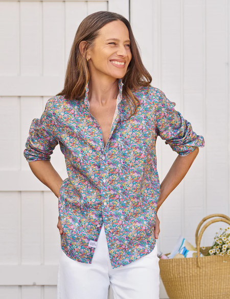 fil a fil Paris French shirt - Blue | Garmentory