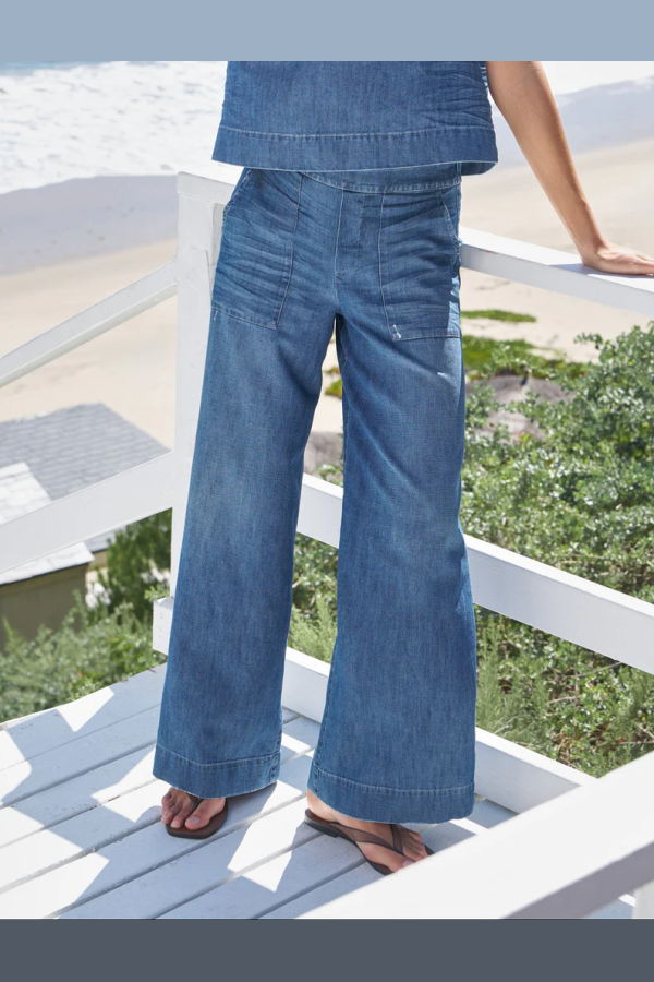 Frank & Eileen Madeline Patch Pocket Pull-On Pant