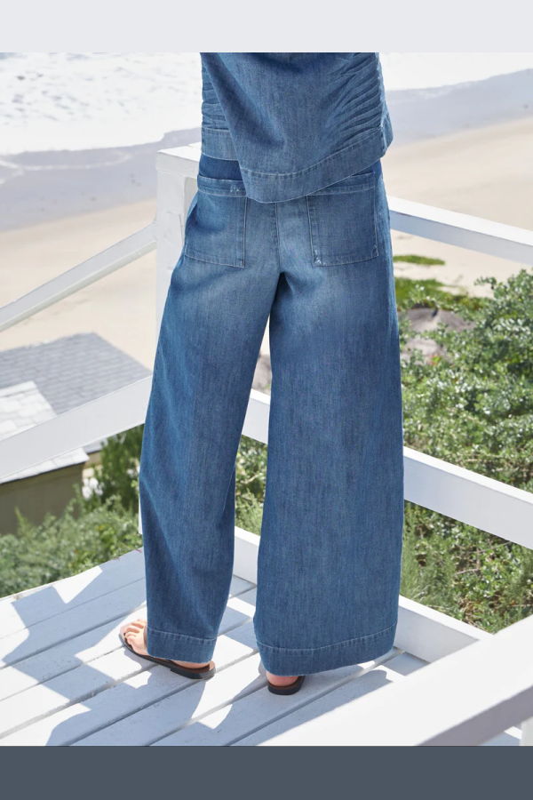 Frank & Eileen Madeline Patch Pocket Pull-On Pant