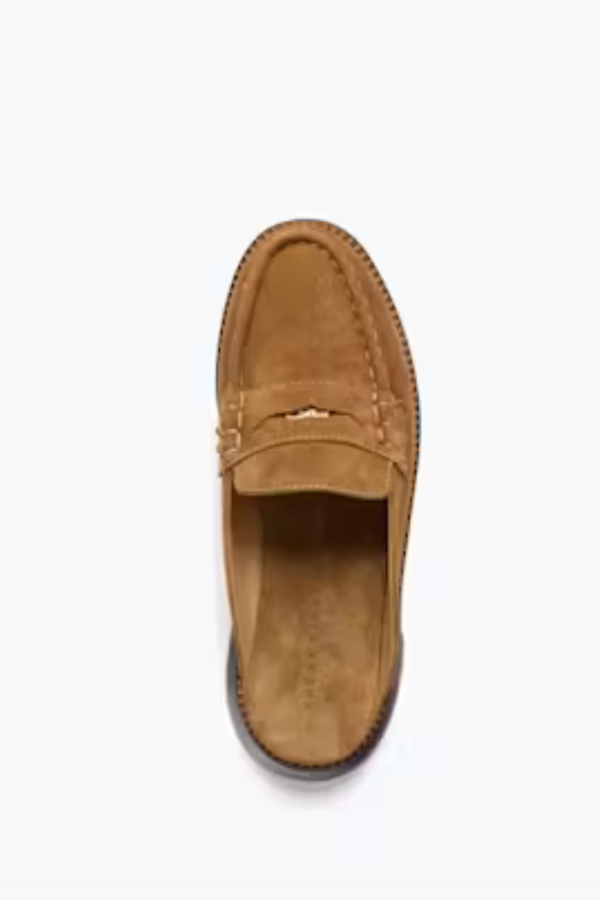 Freda Salvador Temi Penny Loafer - Chestnut Brown