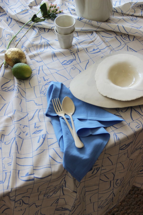 Eve Gravel HOME Mykonos Table Napkins