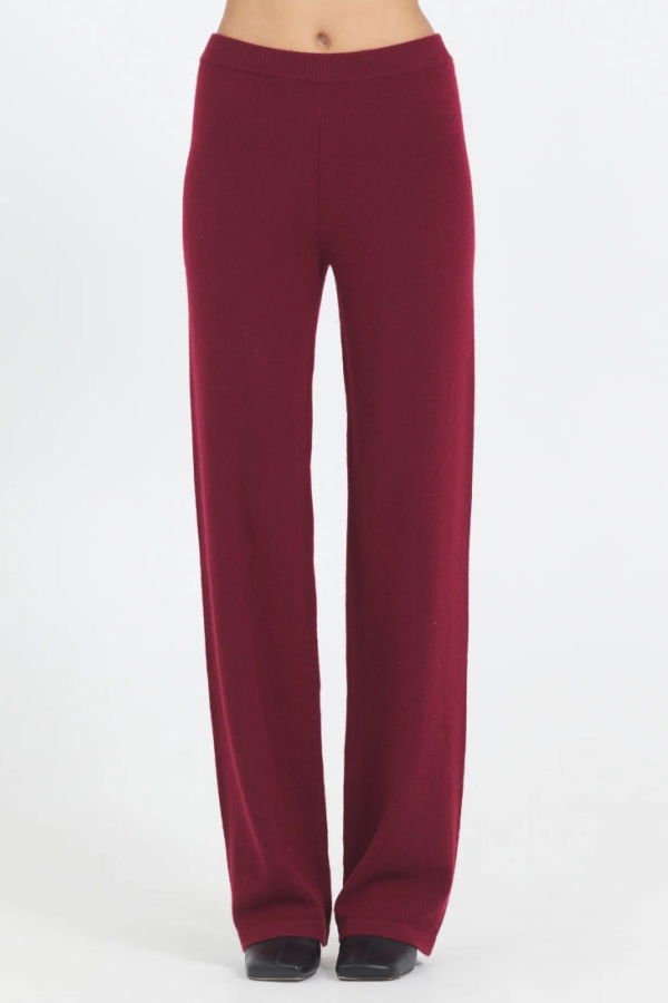 ONE GREY DAY Forbes Cashmere Pant - Currant
