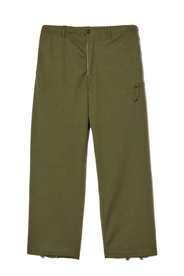 Engineered Garments Drawstring Pant - Olive Diamond Poly Knit